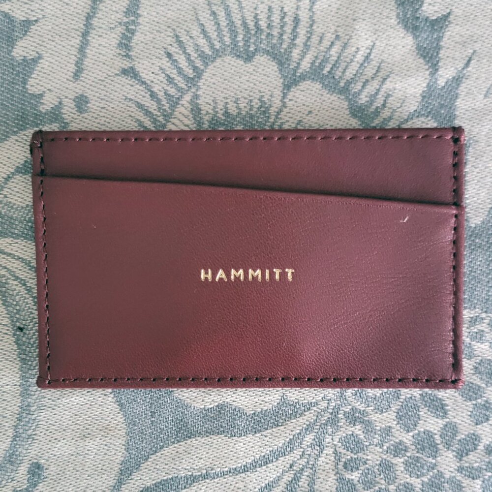 Hammitt Brown Leather Card Holder